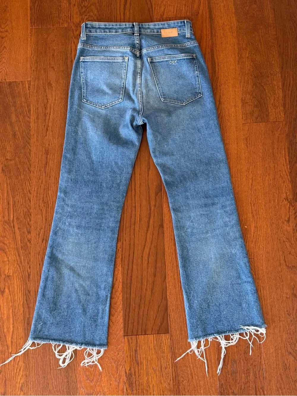 CQY Wes Crop Jean in Reverence Raw Hem size 26 - Picture 2 of 6